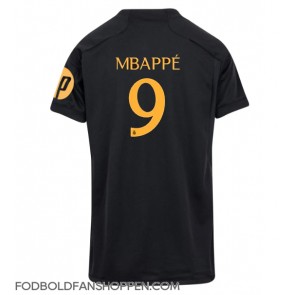 Real Madrid Kylian Mbappe #9 Tredjetrøje Dame 2023-24 Kortærmet